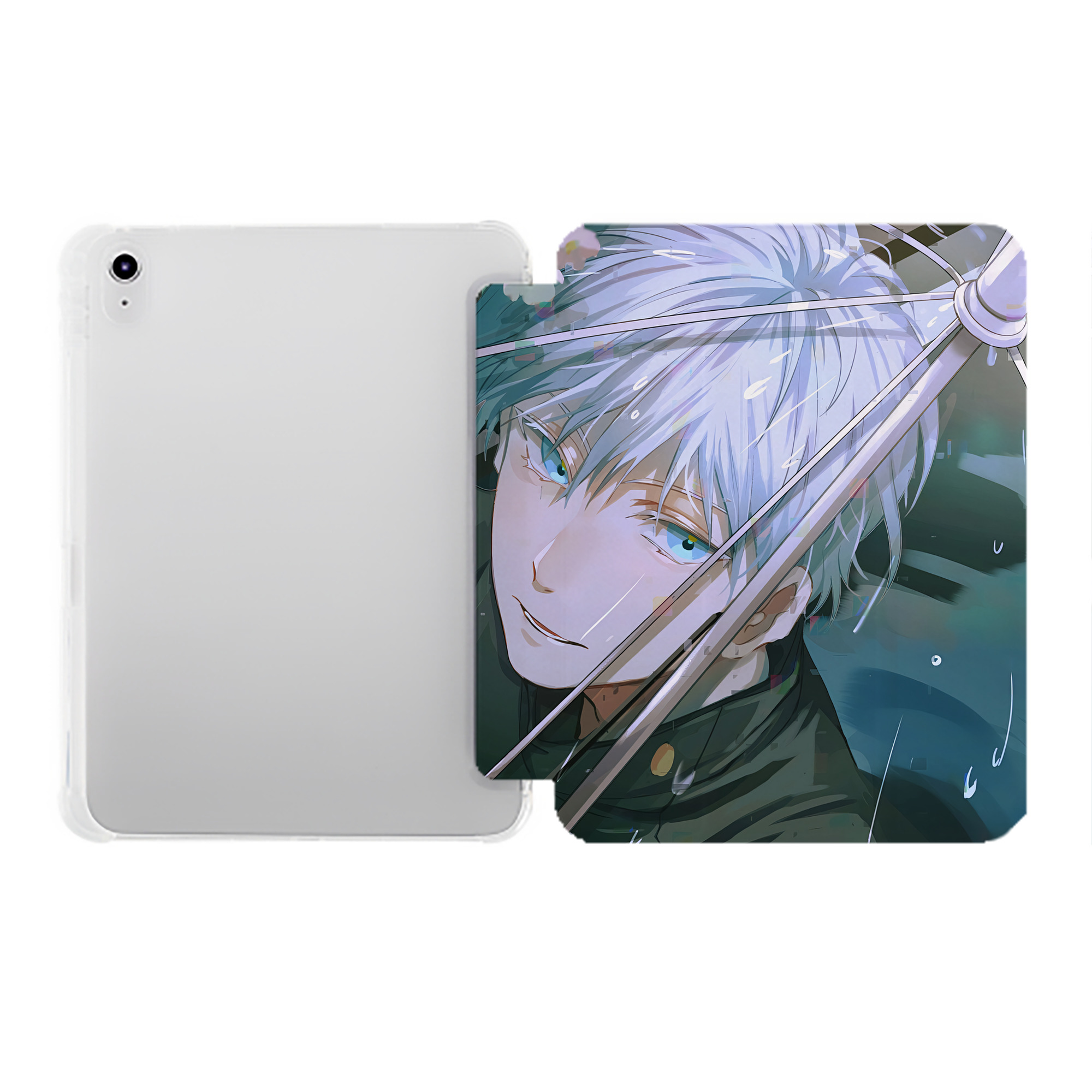 （画像用） SPY×FAMILY间谍家家酒 IPad ケース ペン収納付き 三つ折りスタンド PUレザー×シリコン 対応機種9.5/10.5/10.9インチ